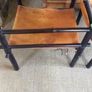 Paire de fauteuils safari