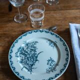 The 6 sarreguemines plates