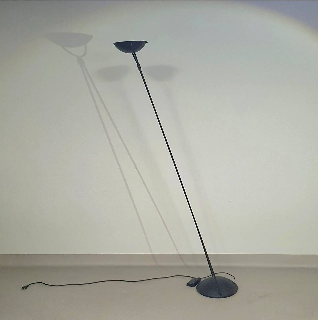 Very rare Paolo Piva for Stefano Cevoli floorlamp Meridiana 185cm