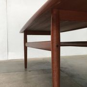 Mid-century Danish teak coffee table by Grete Jalk for Glostrup.