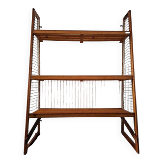 Vintage bakery shelves, old trade furniture