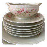 New limoges porcelain service Jammet-seignolles