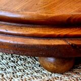 Cherry wood floor lamp from the 20th century.