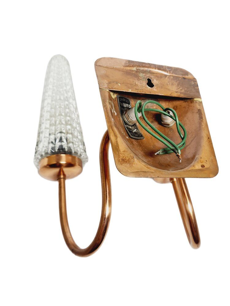 2-armed wall lamp from Elmet Zabrze, Poland, 1970s