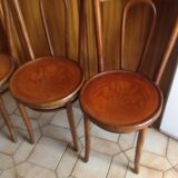 4 vintage bistrot chairs