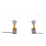 Pair of wall lamps, Italy, 1950