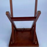 Pair of small wooden folding tables 1970