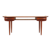 Table basse en teck, design danois, années 1970, production : Danemark