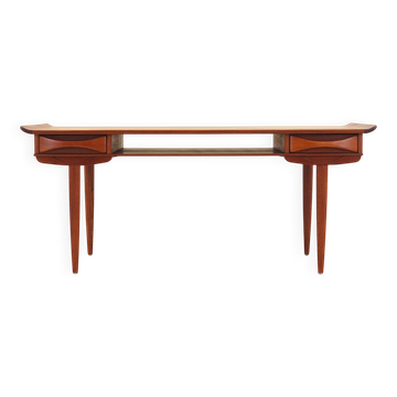 Teak coffee table, Danish design, 1970s, production: Denmark