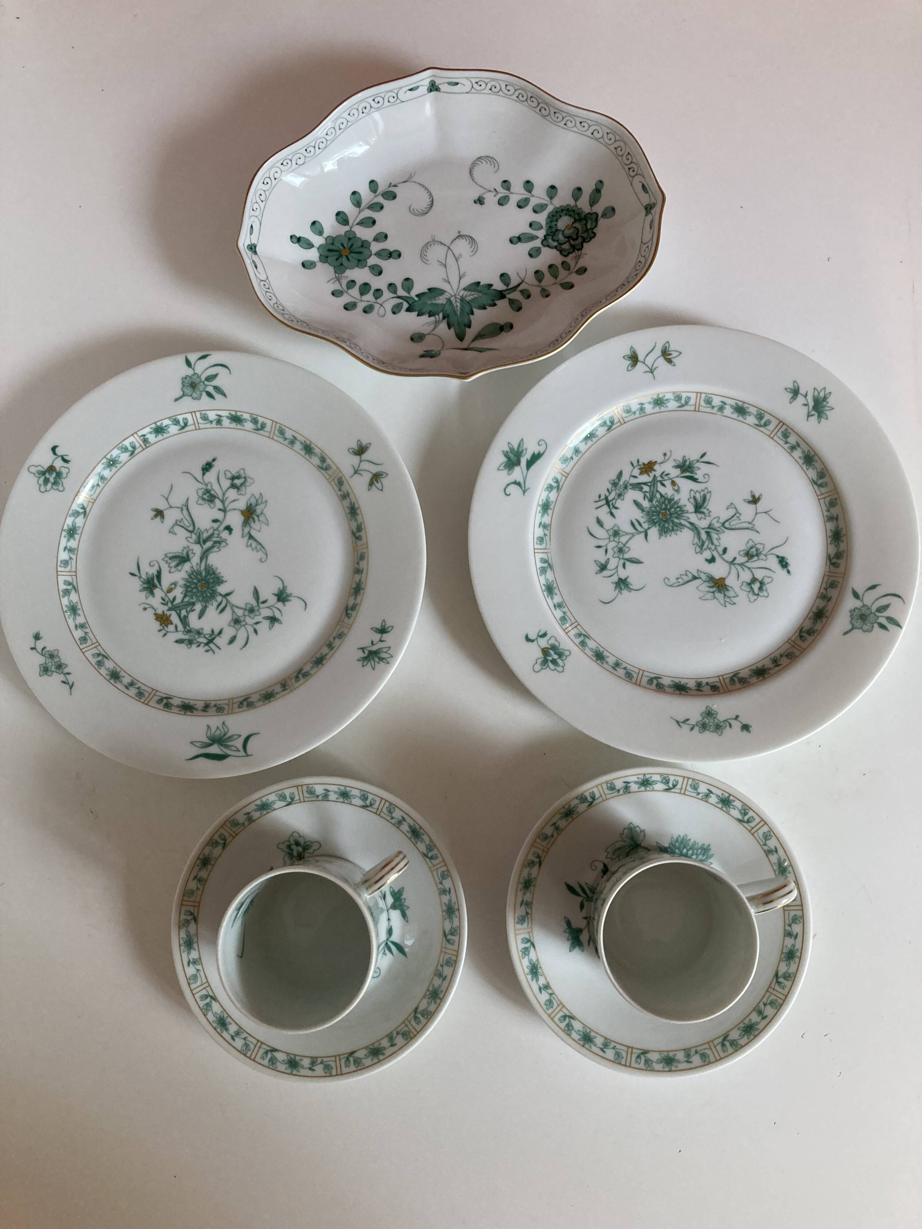 Bernardaud porcelain cake set