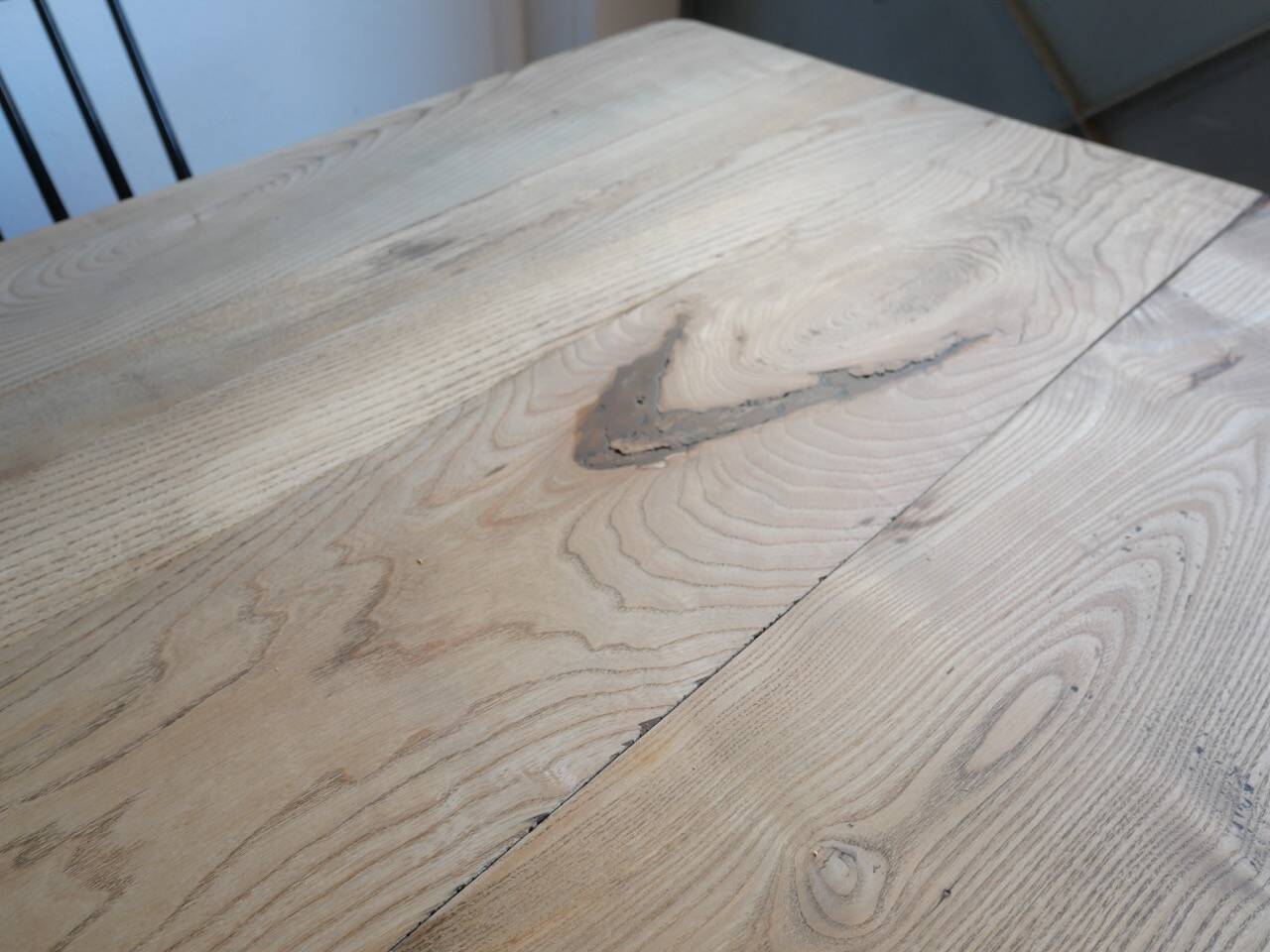Renovated farmhouse table