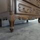 Louis XV style neo-rustic oak chest of drawers