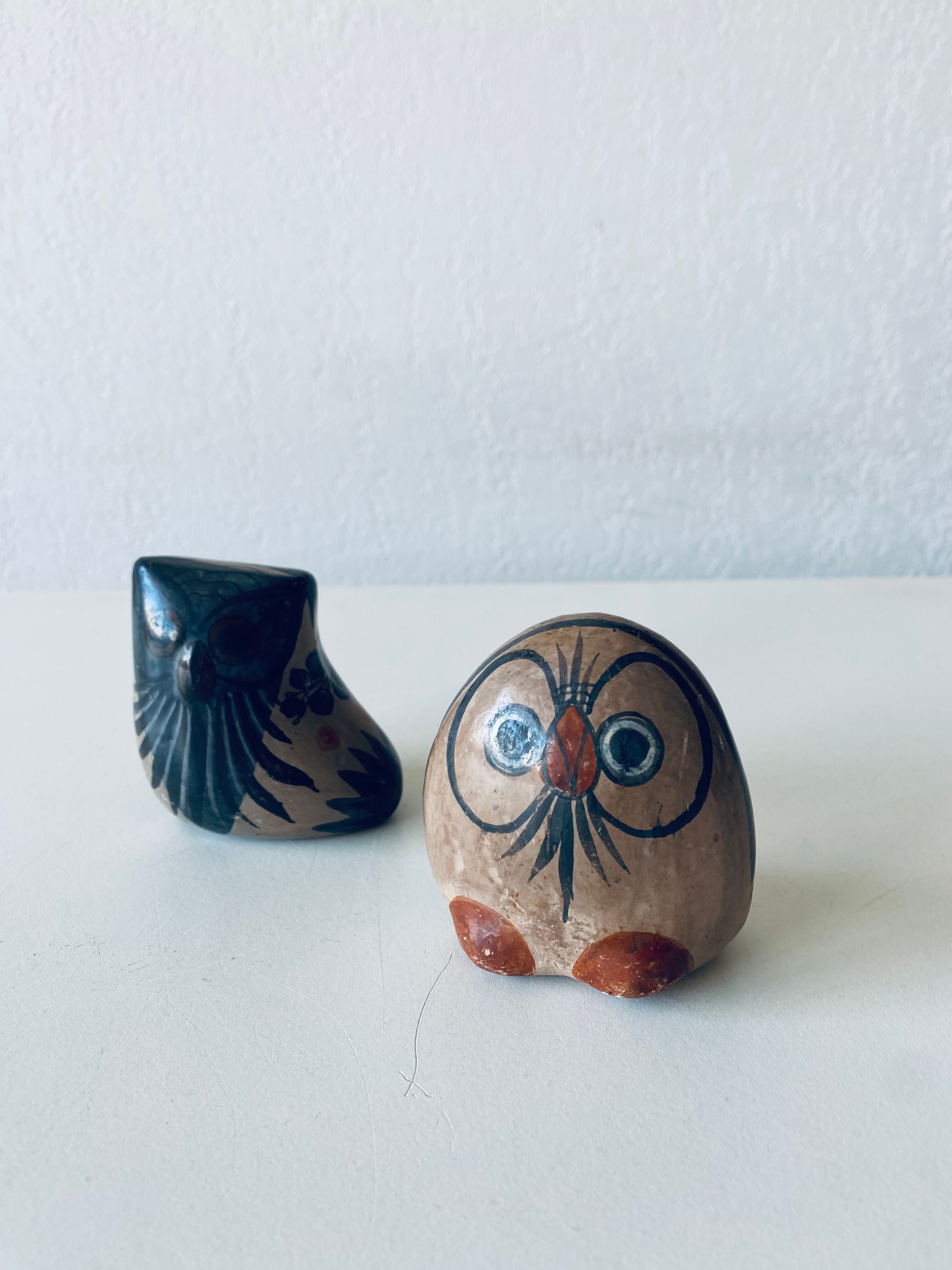 Owl Mexican folk art from Tonala