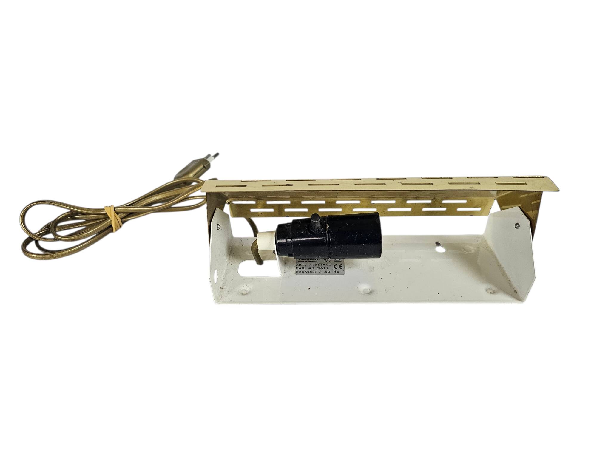 Massive - bedside lamp - brass - metal - Belgium - 80s