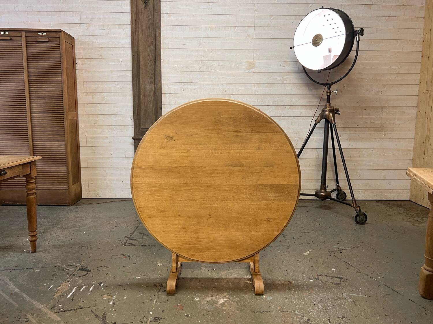 Table de vigneron en chêne