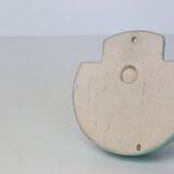 Desvres earthenware stoup, 1980