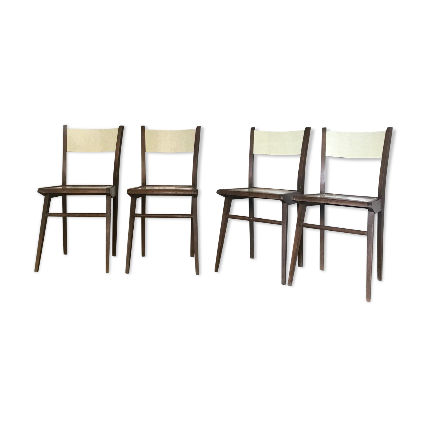 Formica chairs and wood