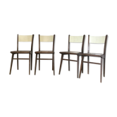 Formica chairs and wood