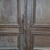 Pair of oak doors
