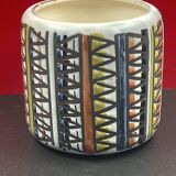 Contemporary ceramic, Cache pot, vase Roger Capron Vallauris