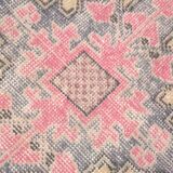 Tapis 4x8 pour chambre d'amis, tapis Vintage rouge et rose, 124x230Cm SK 3780