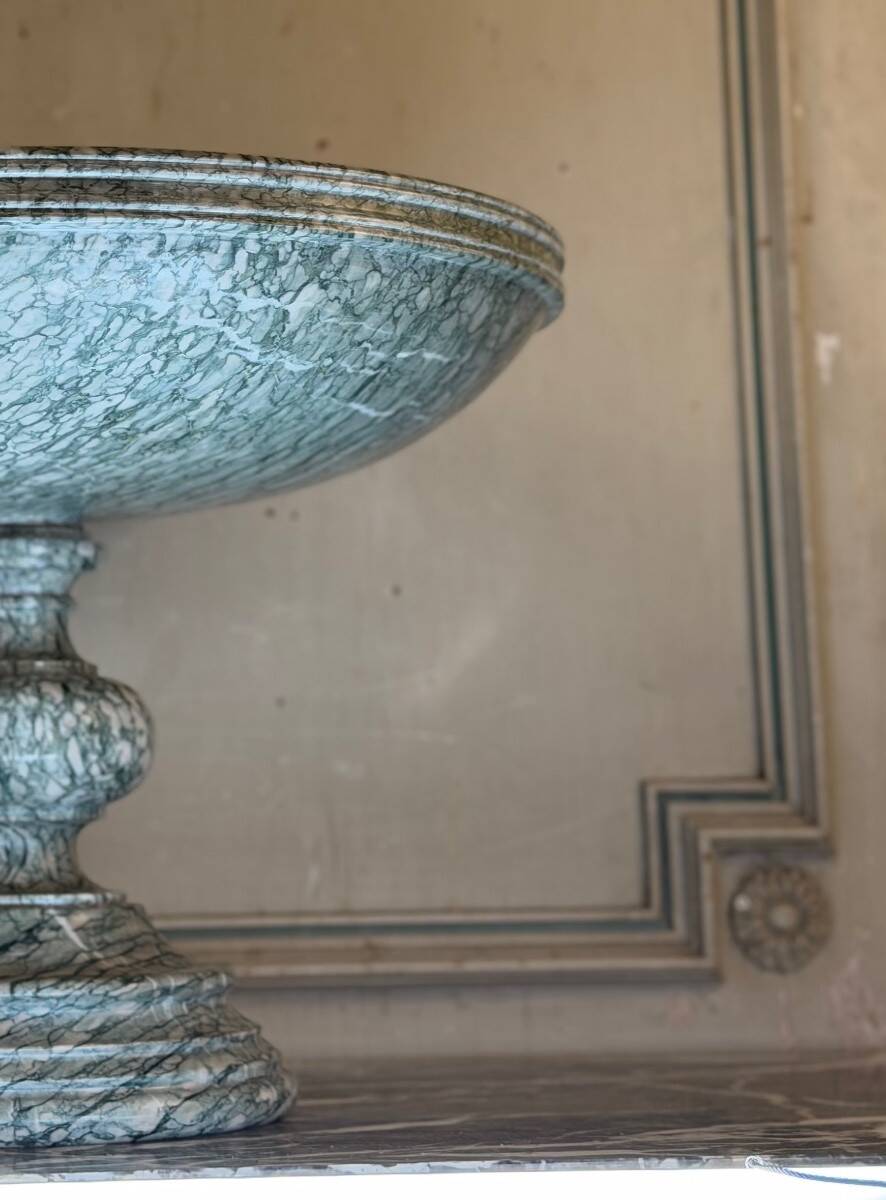 Footed cup, Campan marble tazza around 1880