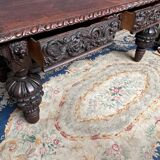 Renaissance table dated 1654