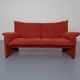 Vintage Two-Seater Palmaria Sofa by Vico Magistretti for Cassina, 1980s