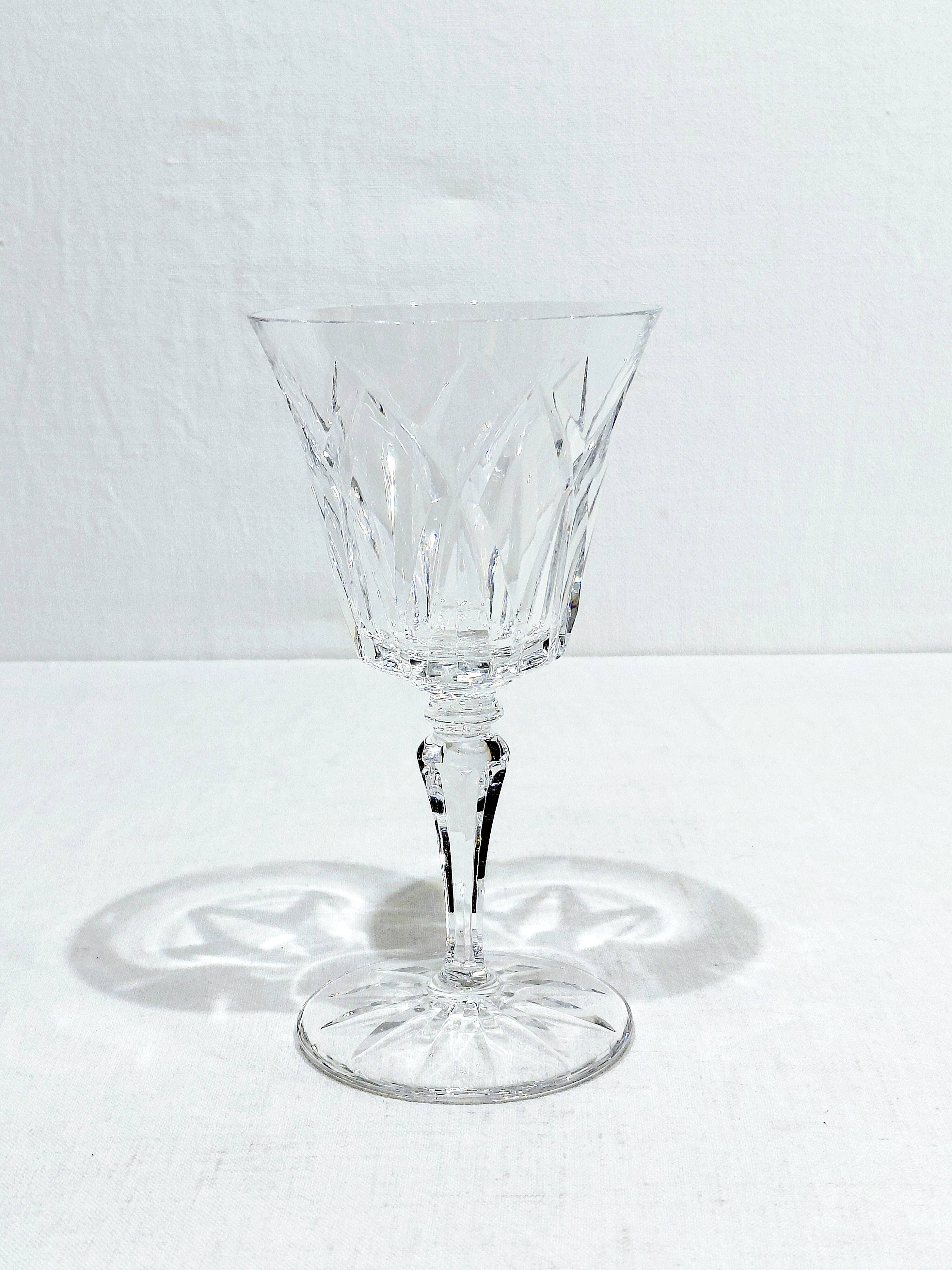 5 WATER GLASSES ST LOUIS CAMARGUE MODEL