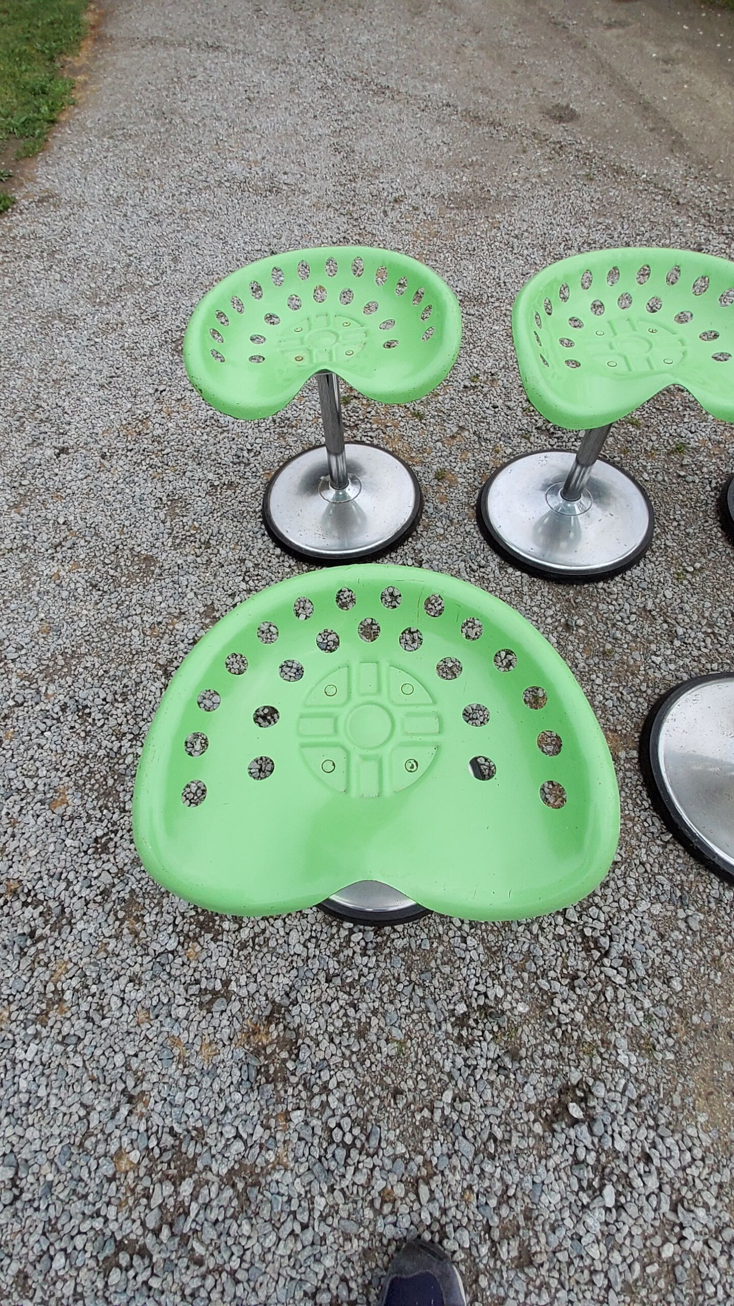 Set of 5 stools "reaper" by Etienne Fermigier Mirima editor 1970