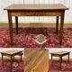 Table bureau en noyer XIXème