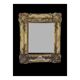 miroir Baroque Fin XIXe Siècle En Bois Et Gypse Doré