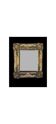 miroir Baroque Fin XIXe Siècle En Bois Et Gypse Doré