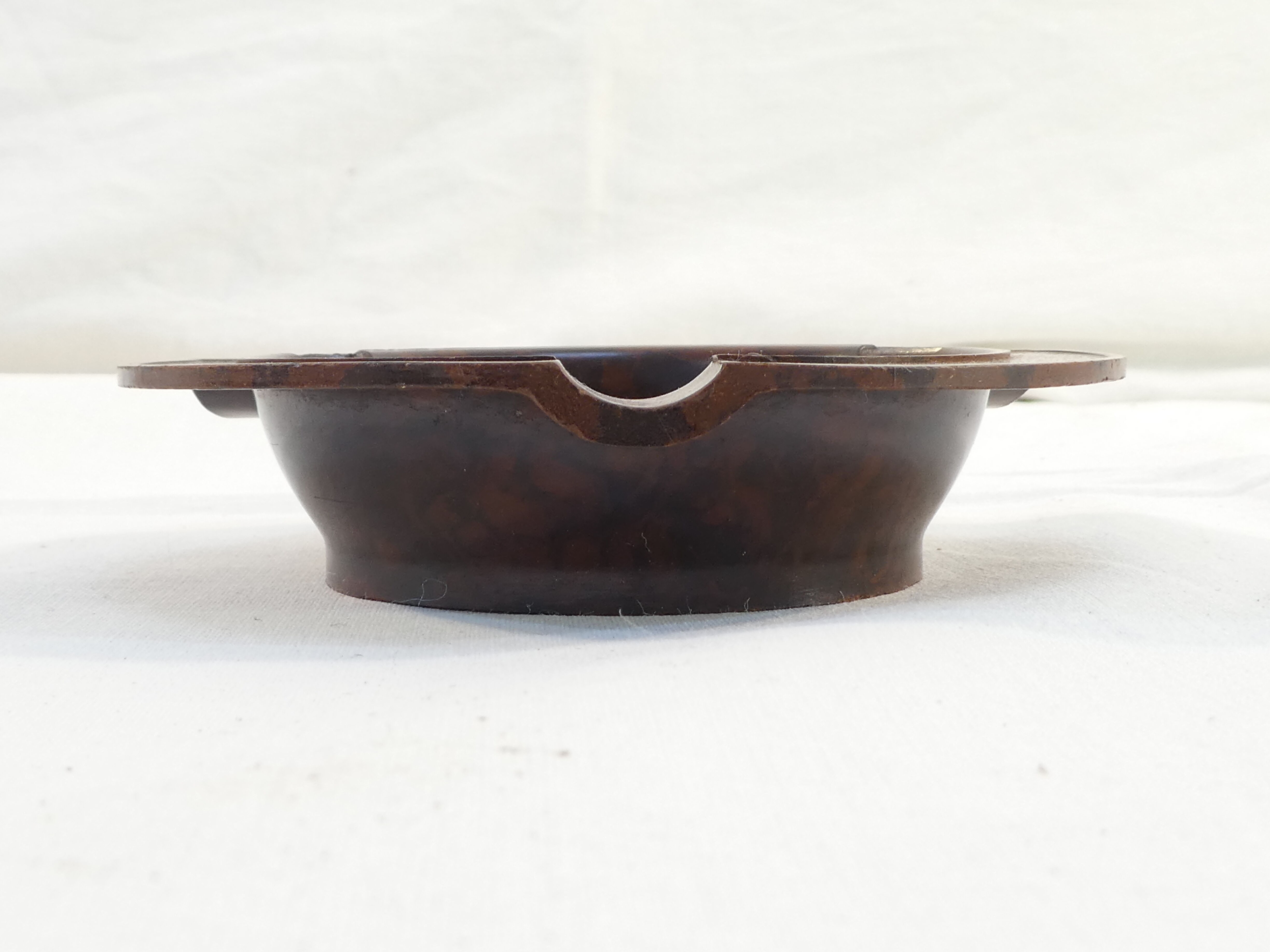 Art deco ashtray in bakelite