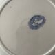 Flat plates and platter terre de fer sarreguemines uc flore model