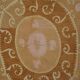 Vintage Turkish hand-knotted rug 133x154 cm
