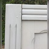 Armoire parisienne à 2 portes grise