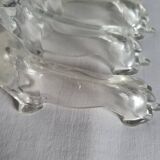 12 Dachshund knife holders in Plexiglass