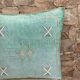 Silk cactus cushion cover: Handwoven Moroccan Sabra cushion.