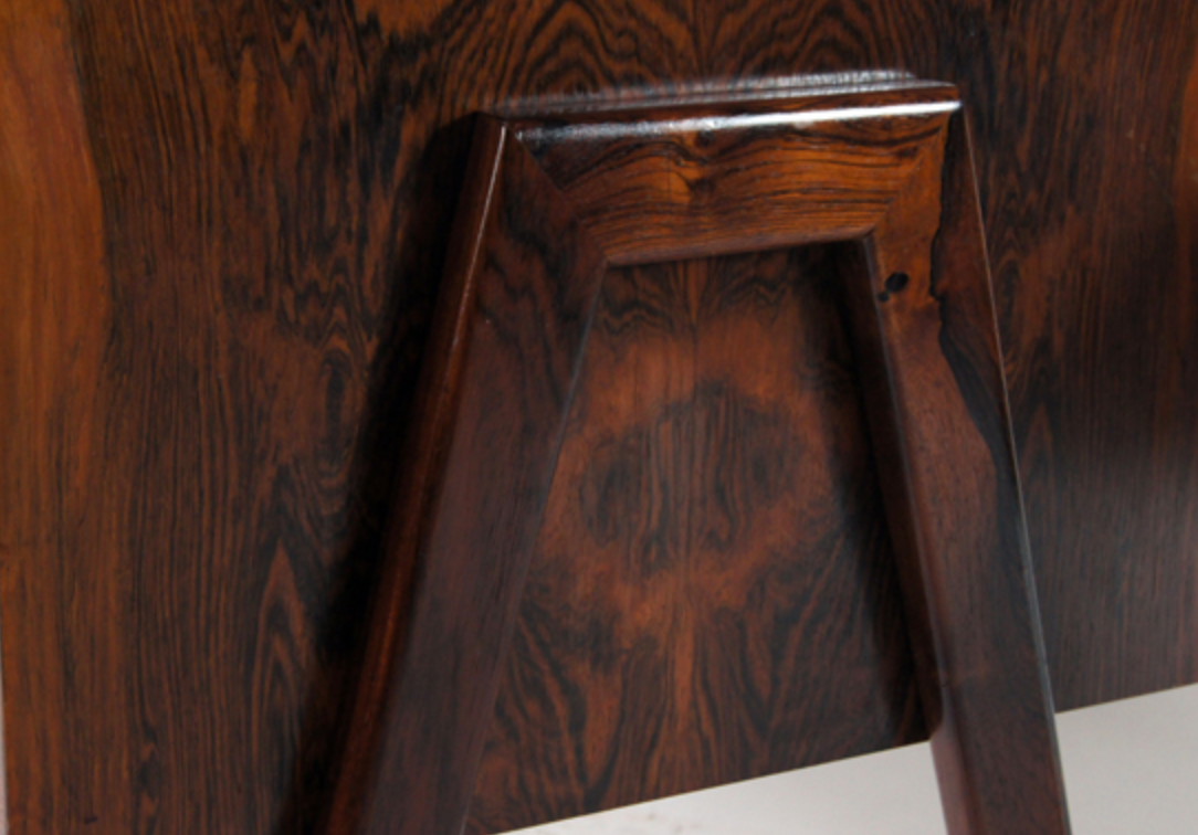 Pair of vintage Danish retro bedside tables in rosewood 60s 70s