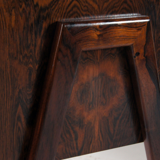 Paire de tables de chevet rétro vintage danois en palissandre années 60 70