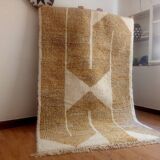 Handmade Moroccan rug, Berber wool rug 150/250cm.