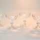 Champagne Crystal Art Deco cuts