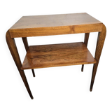 Art Deco Style Walnut Side Table