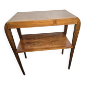 Table d'appoint en noyer style art deco