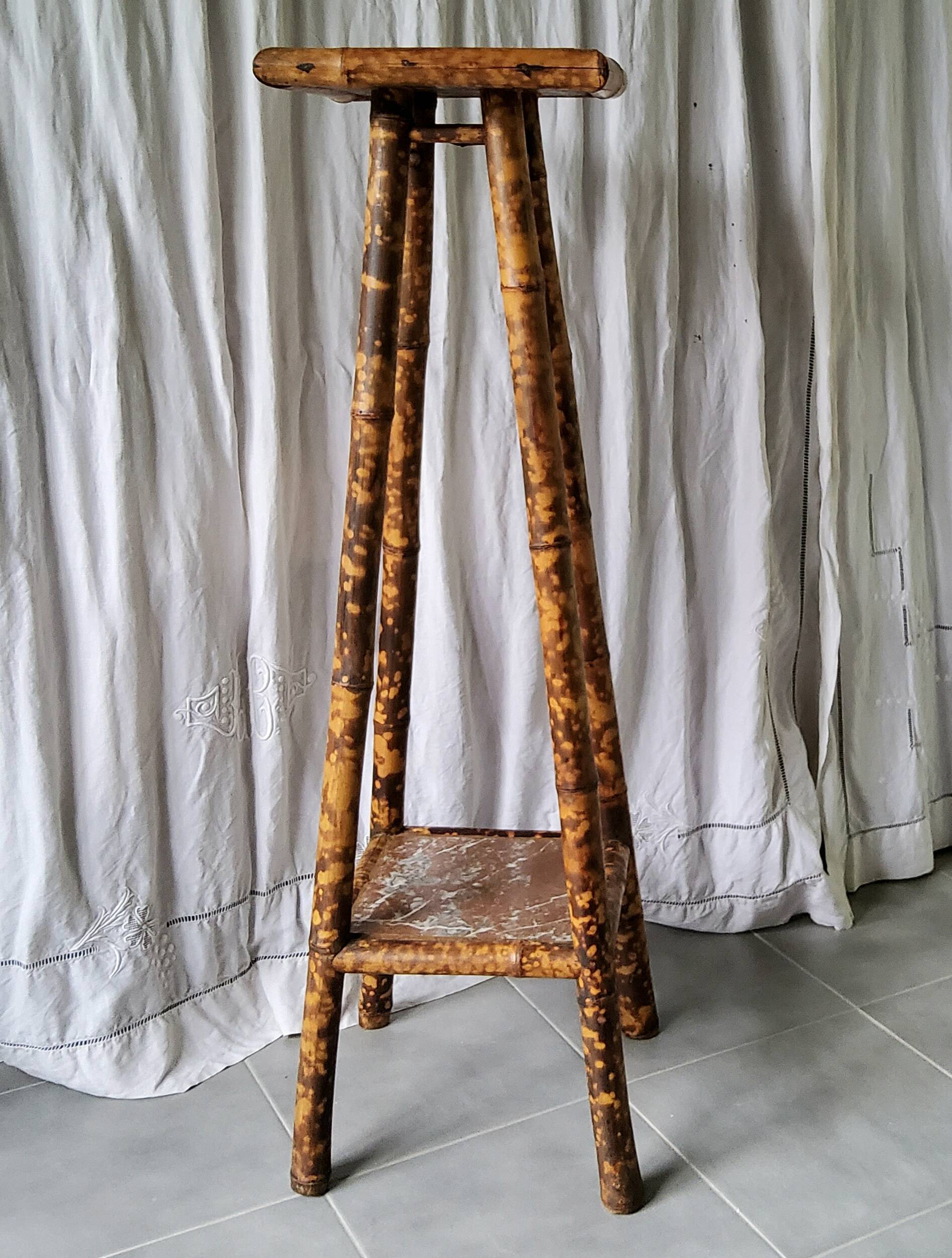 Bamboo stool from the early 20th century.