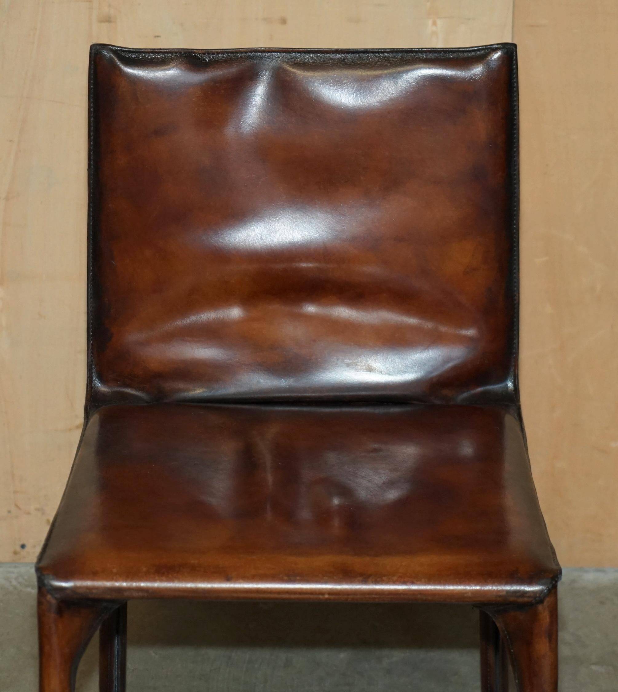 Vintage chair Cab 412 by Mario Bellini for Matteo Grassi, 1977