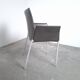 2 chaises à accoudoir Zanotta modèle Lia design de Roberto Barbieri