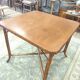 Rattan dining table