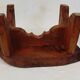 Tabouret / repose pieds brutaliste